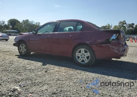 2007 Chevrolet Malibu Lt из США, поврежденный, VIN 1G1ZT58F57F246076